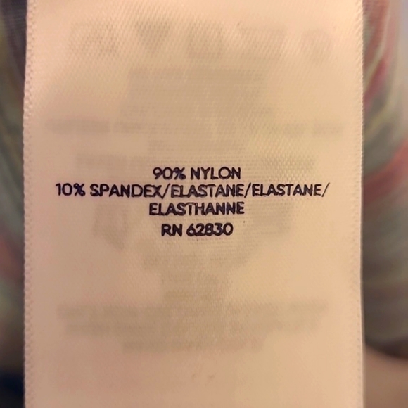 NWOT LAND'S END striped rash guard - Picture 5 of 7